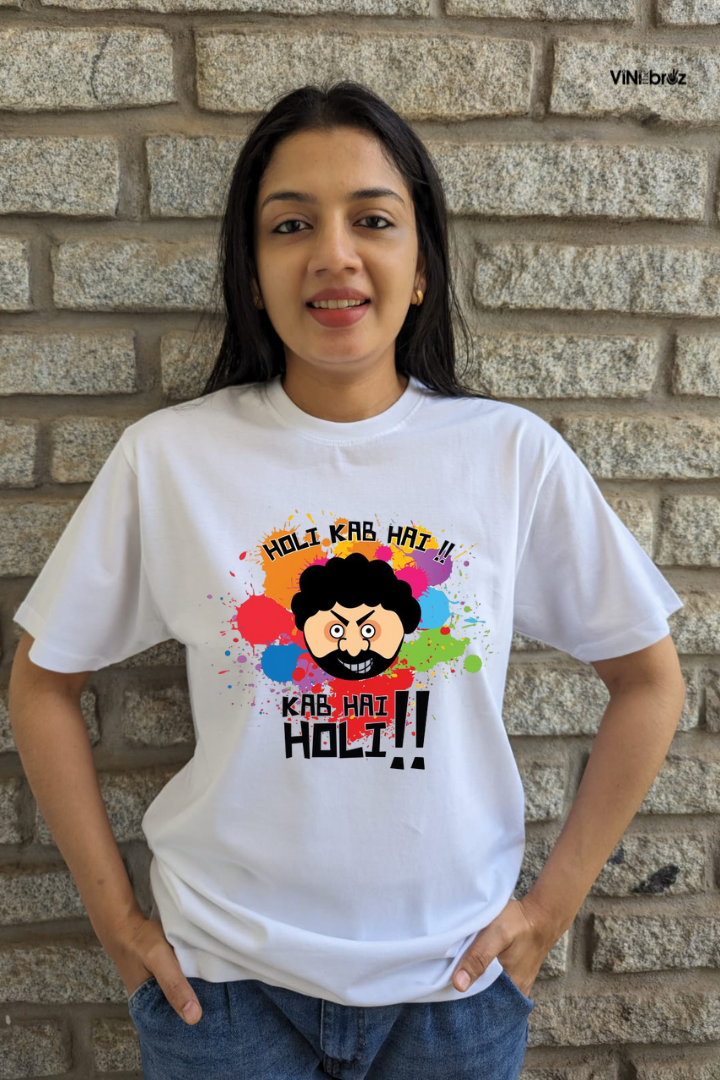Holi Kab Hai? (Gabbar)- Women Regular Fit