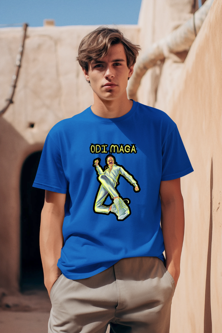 Odi Maga- Premium Blue Men T-shirt