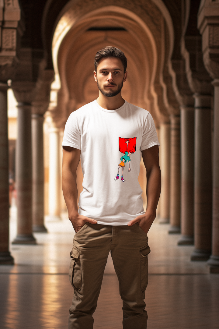 Fido Dido- Premium White Men T-shirt