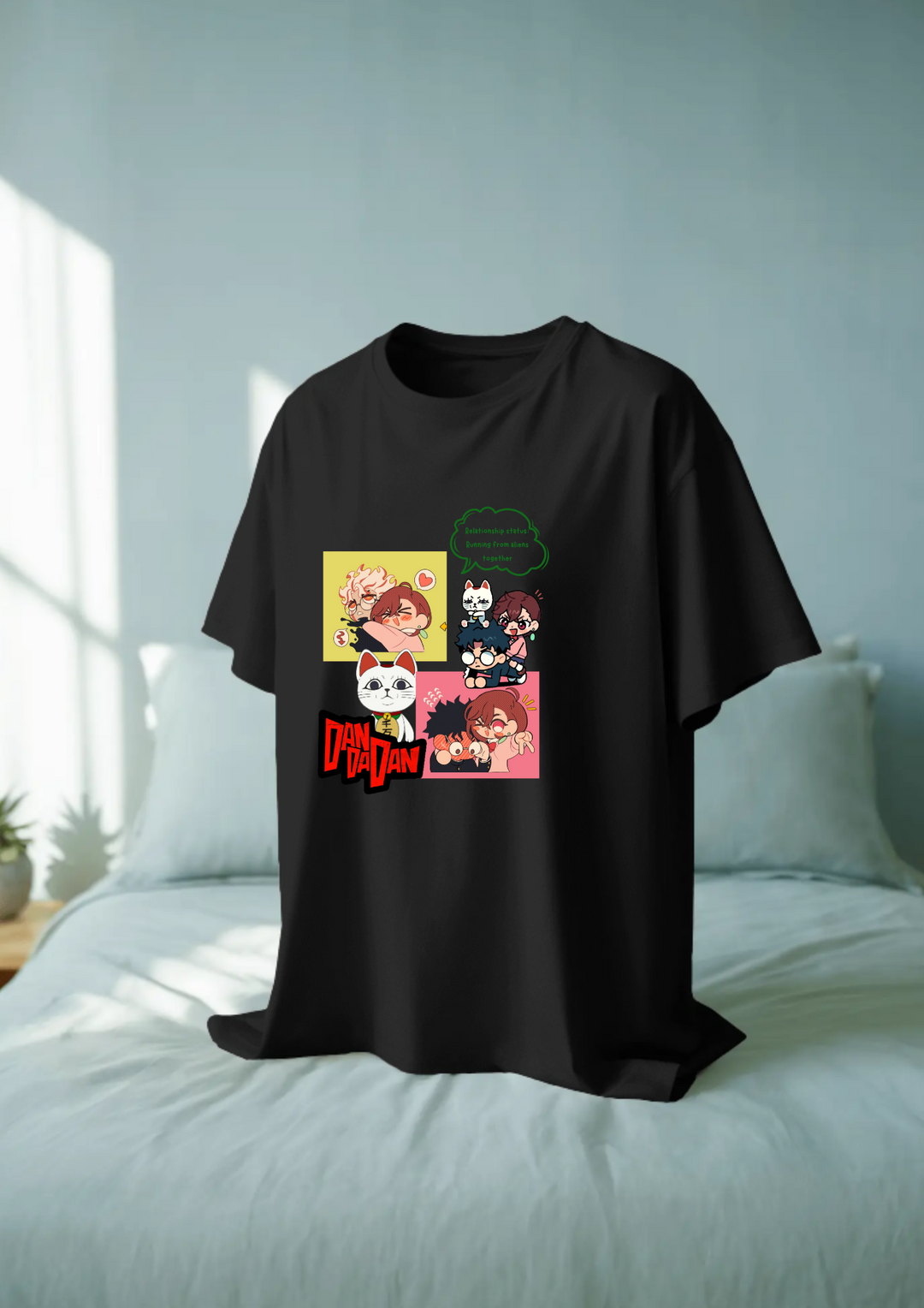 Dan Da Dan Friendship Theme Unisex Regular Fit Tshirt
