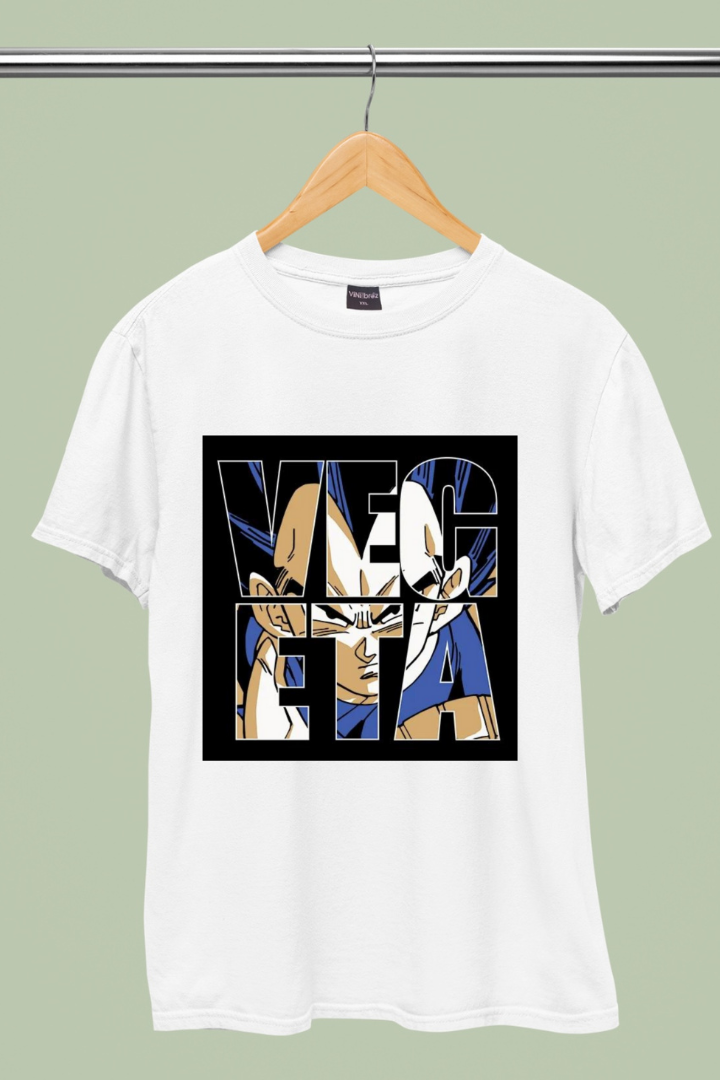 Vegeta Anime print- Unisex Regular Fit