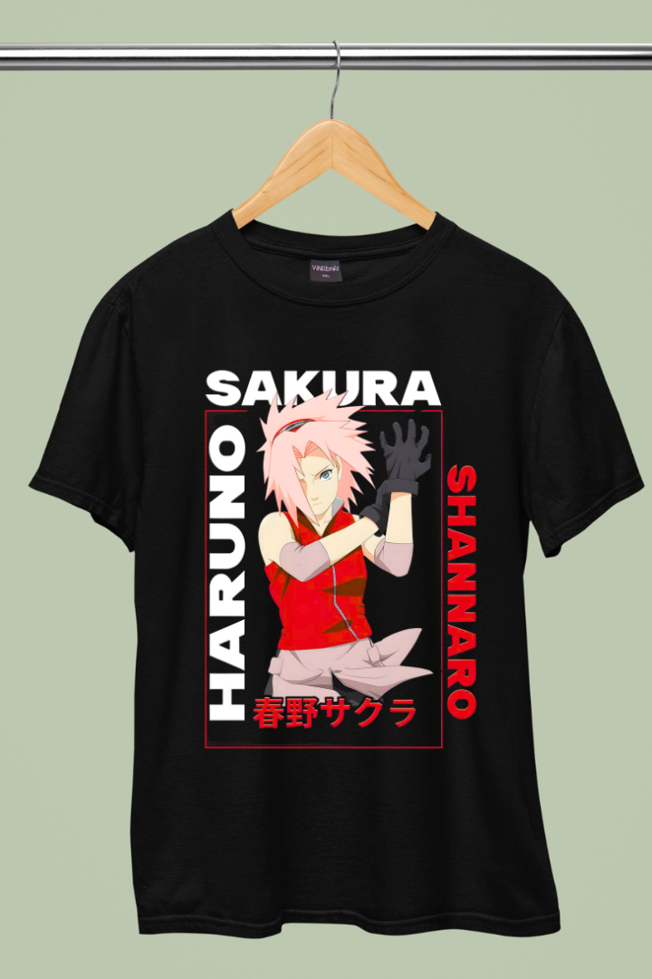 Sakura Anime print- Unisex Regular Fit