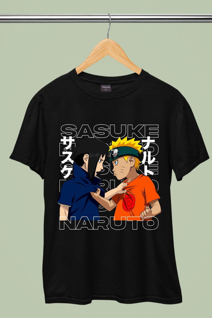 Sasuke Naruto Anime print- Unisex Regular Fit