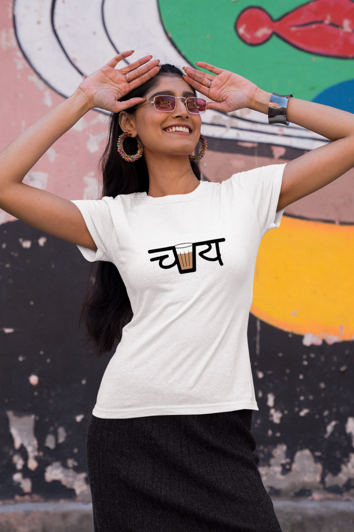 Chai- Premium White Women T-shirt
