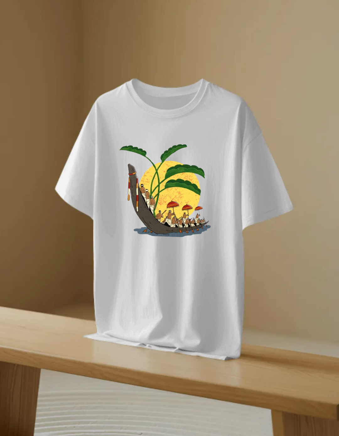 Boat Race Onam Theme Unisex Regular Fit T-shirt