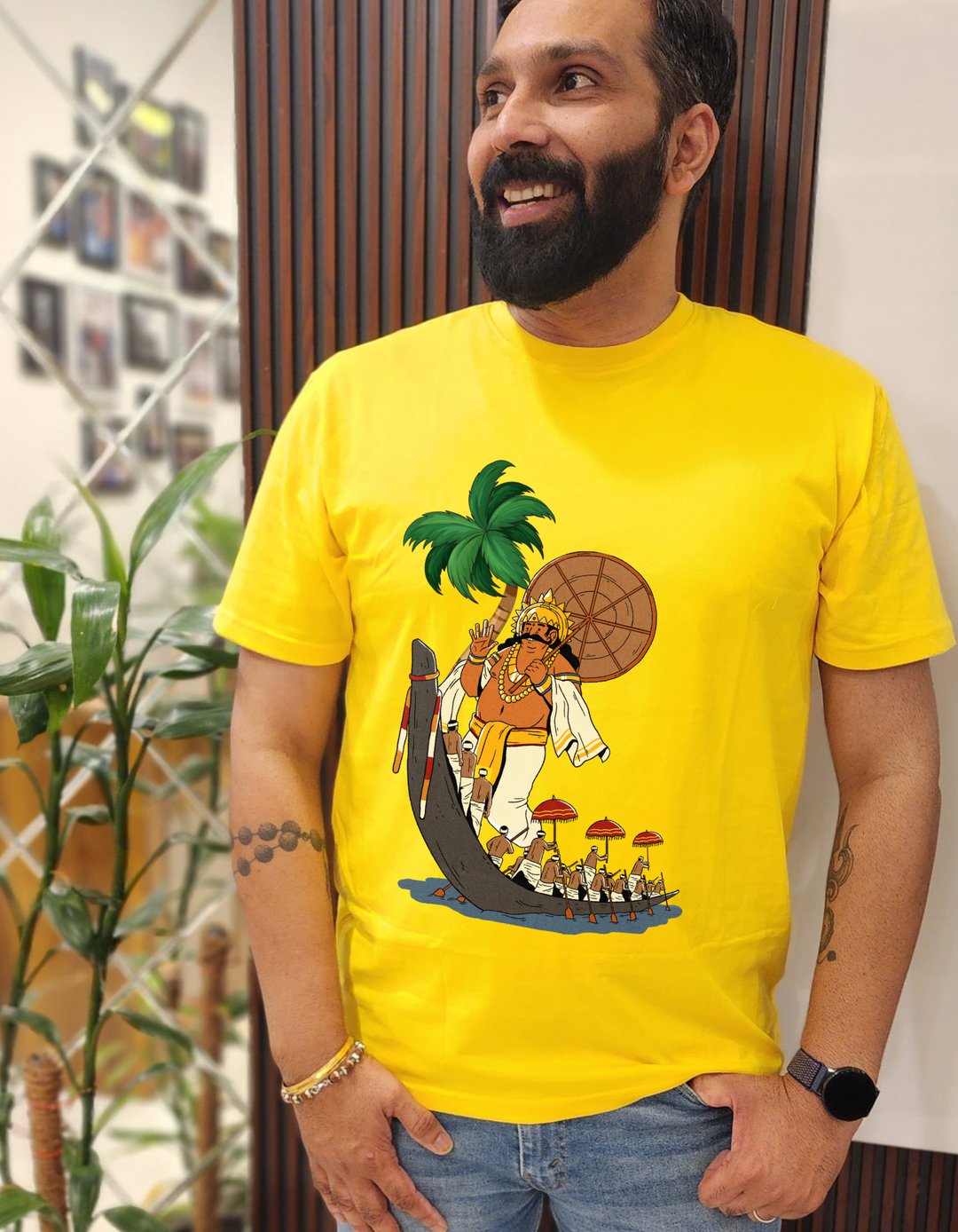 Chundanvallam Onam Theme Unisex Regular Fit T-shirt