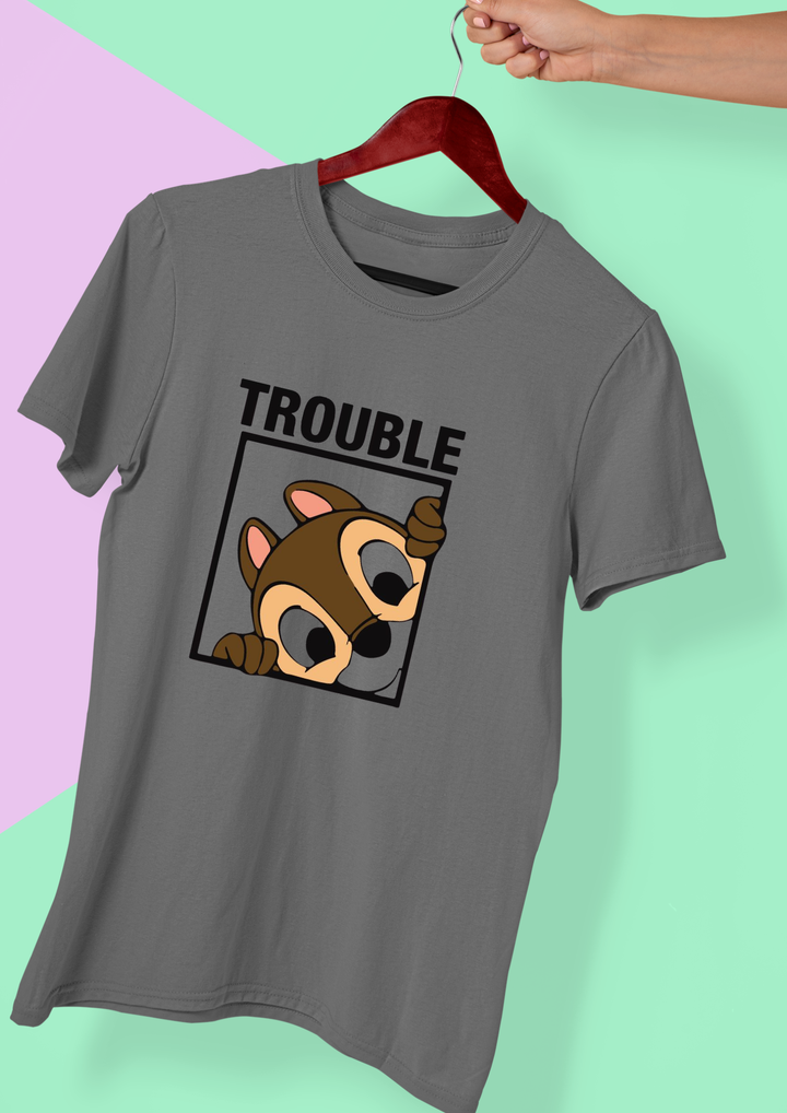 Double Trouble Friendship Theme Unisex Premium T-shirt