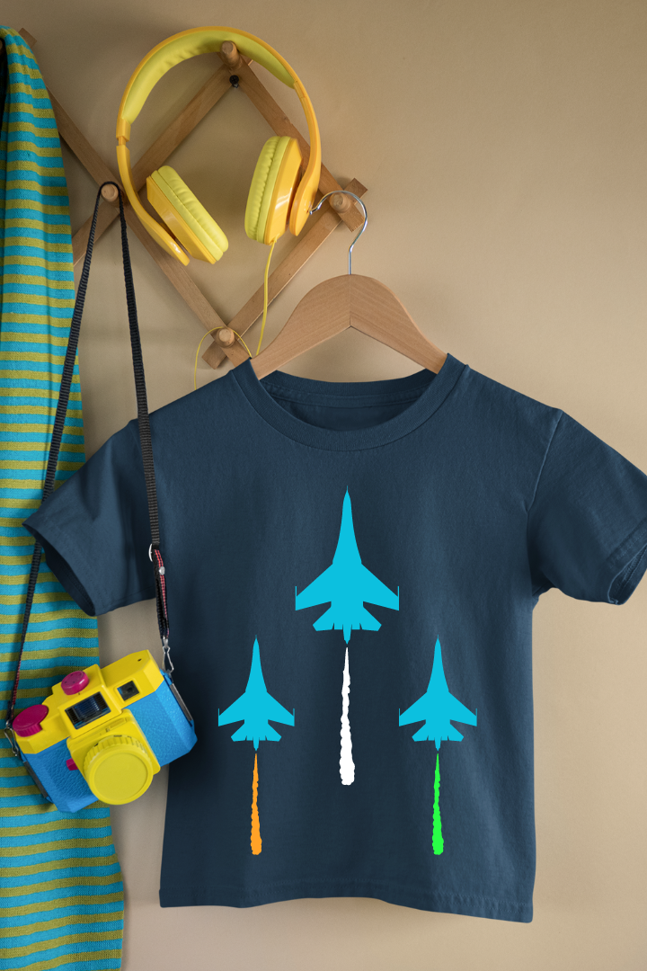Jet Tricolor Kids Unisex Regular t-shirt
