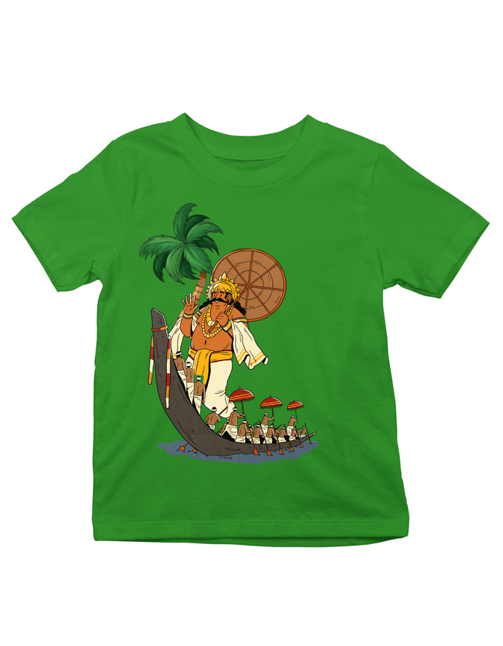 Chundanvallam Onam Theme Kids Unisex Regular t-shirt
