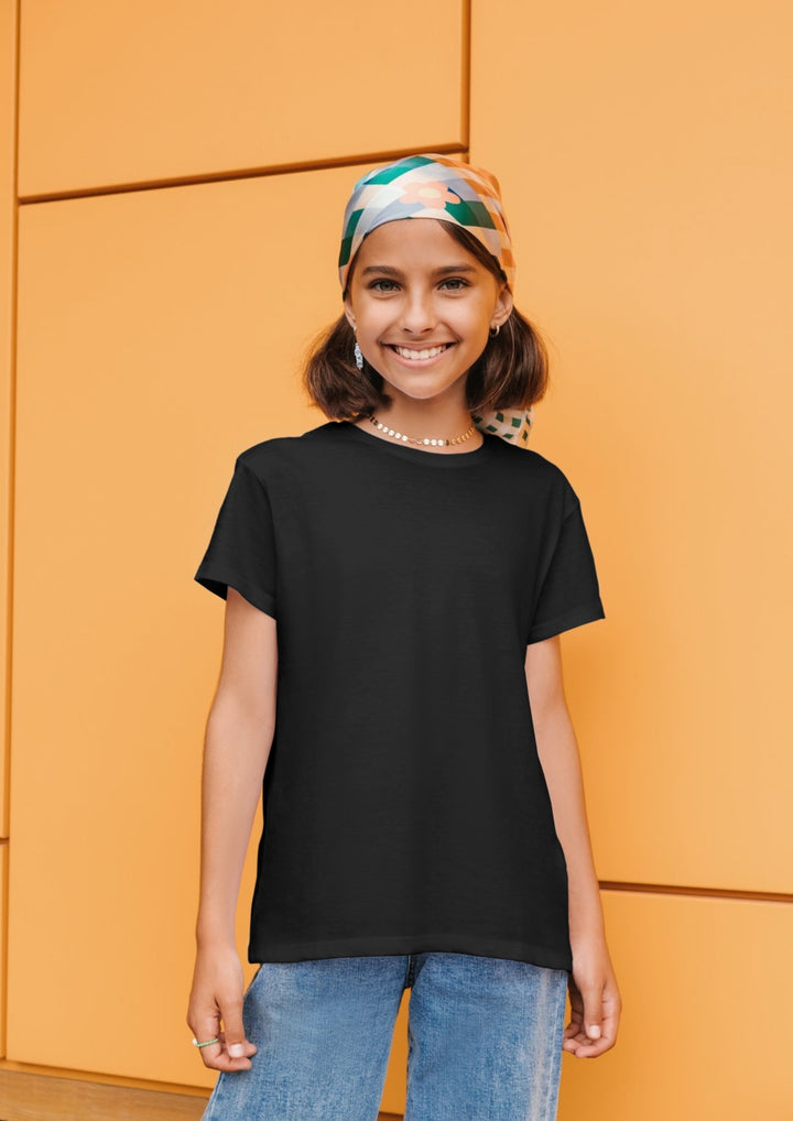 Pick Any 3 – Kids Solid Regular Cotton Tees