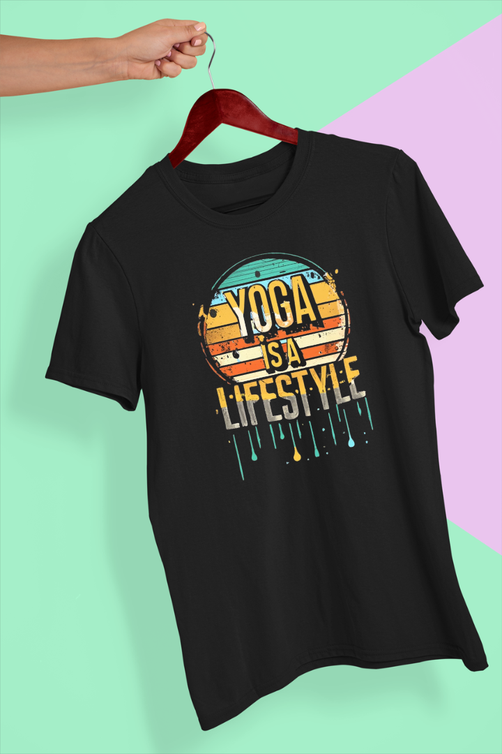 Yoga Is A Lifestyle Cotton Unisex T-shirt