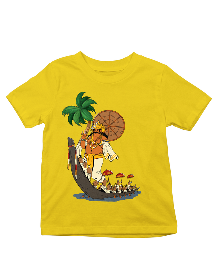 Chundanvallam Onam Theme Kids Unisex Regular t-shirt