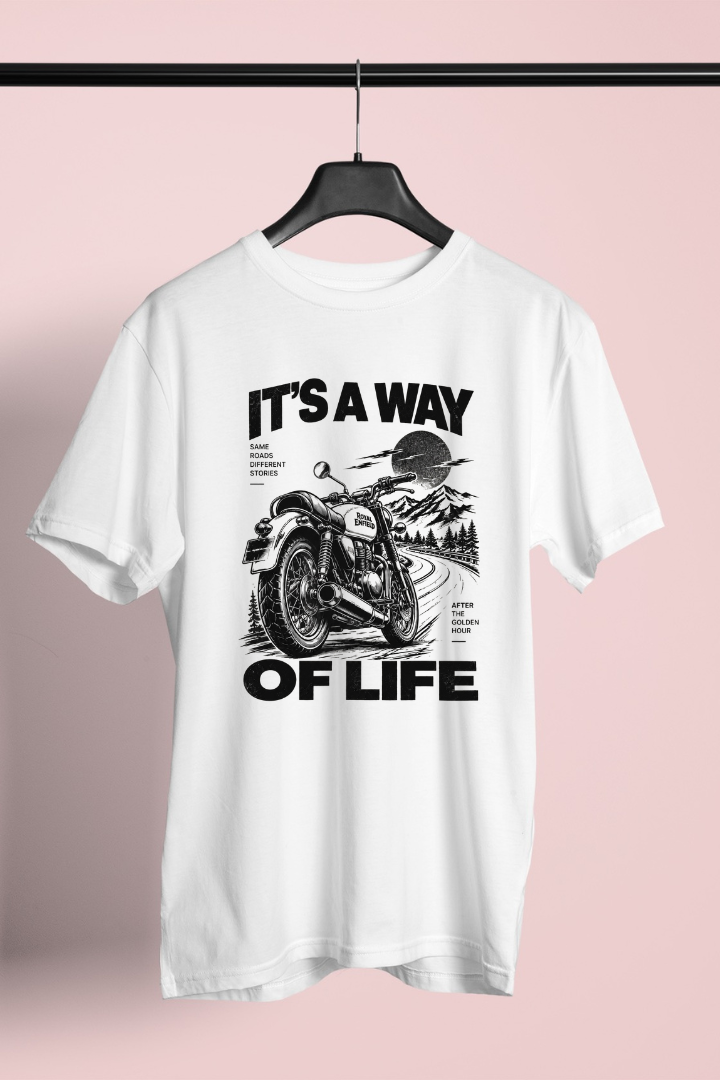 Its A Way Of Life Graphic Unisex Cotton T-shirt