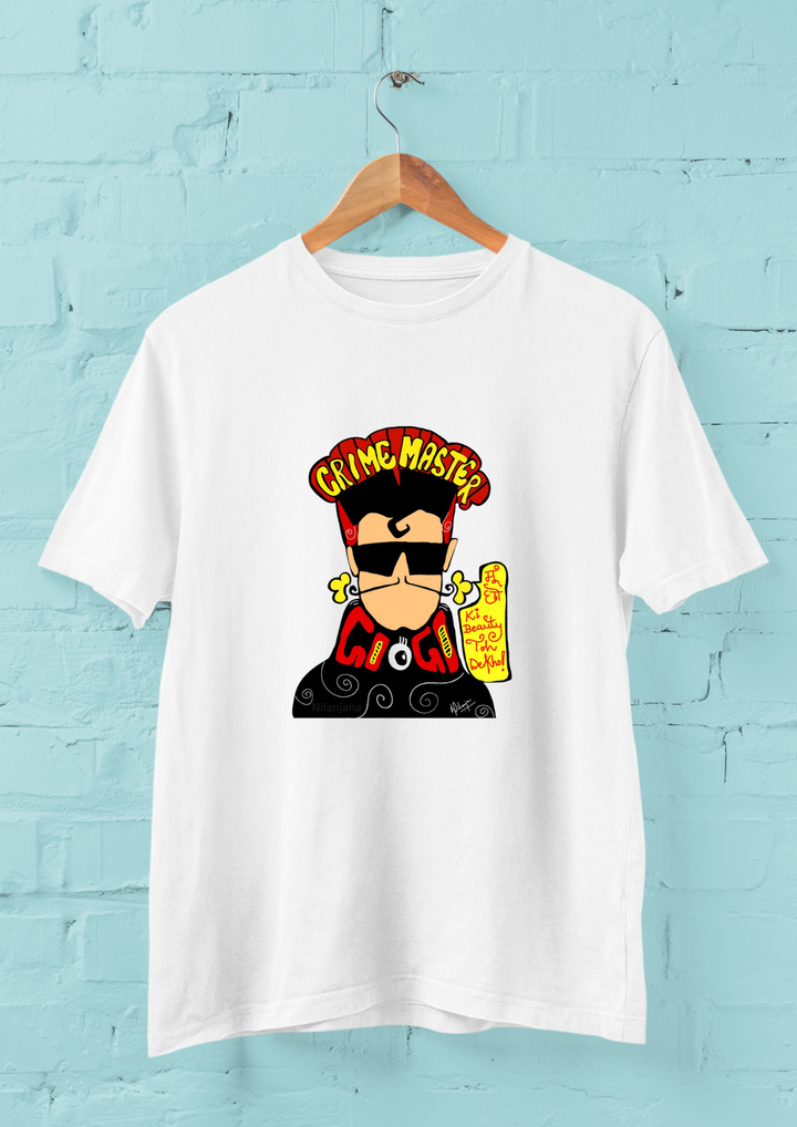 Crime Master Gogo Unisex Cotton Regular fit T-shirt
