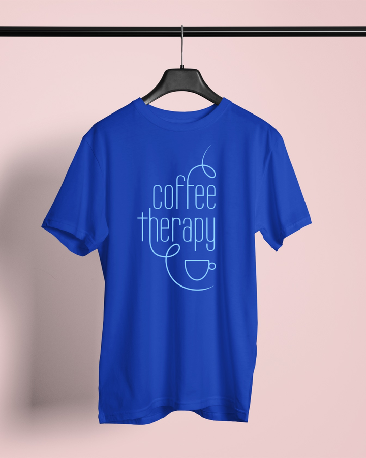 Coffee Therapy Graphic Unisex T-shirt
