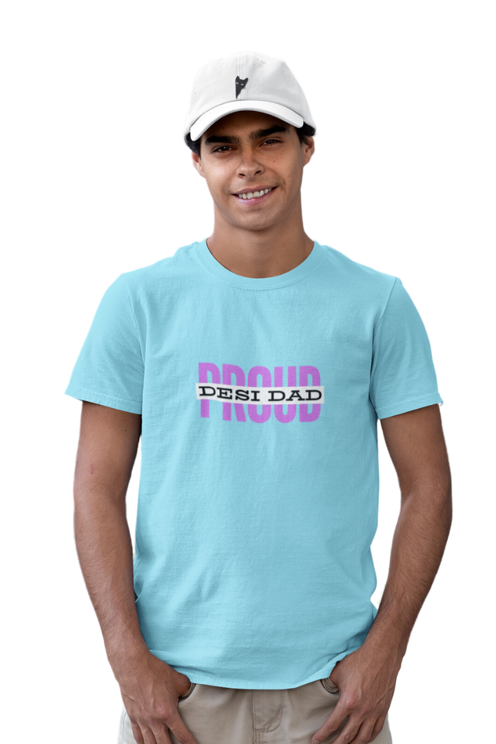 Proud Desi DAD - Men Regular Fit