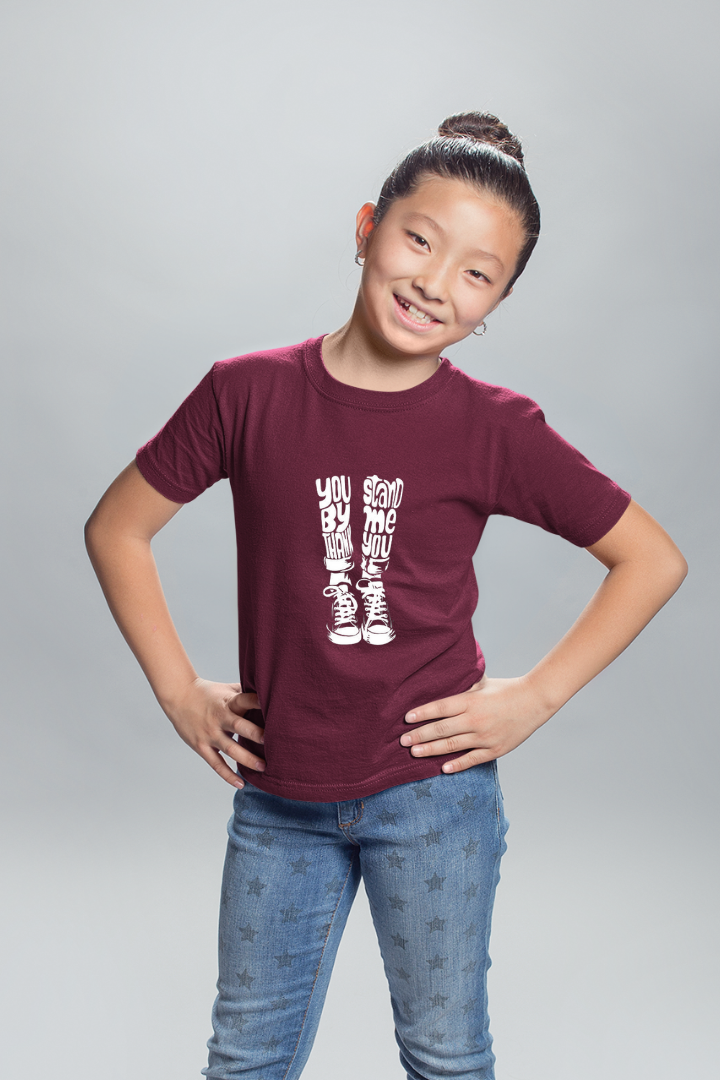 You stand by me, Thank you Kids Unisex Regular t-shirt