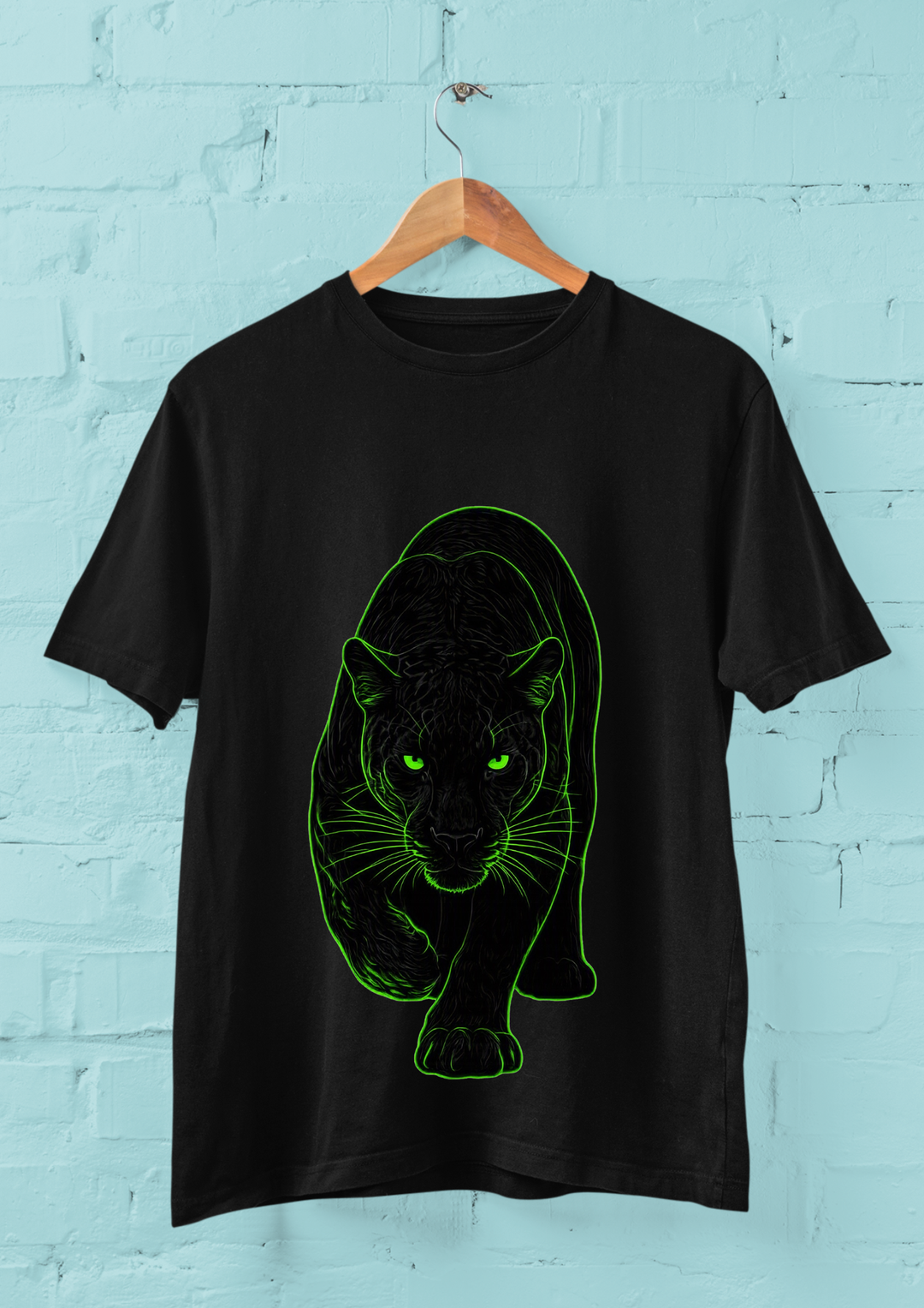 Prowling Panther Unisex Cotton T-shirt