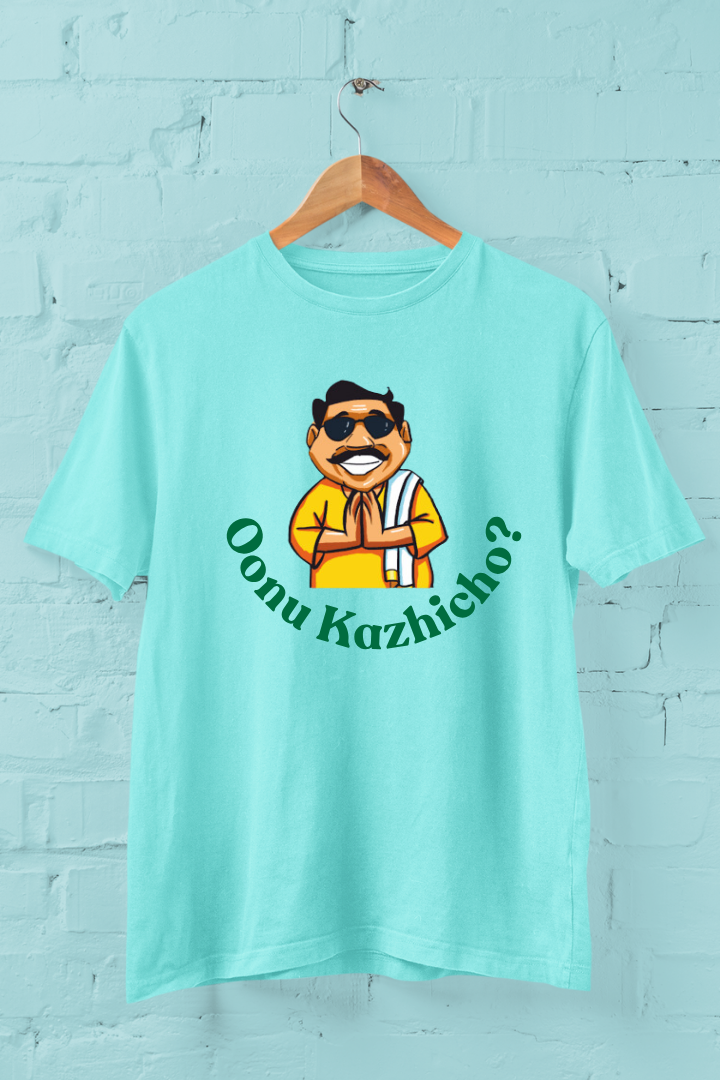Oonu Kazhicho Print Unisex Regular Fit T-shirt