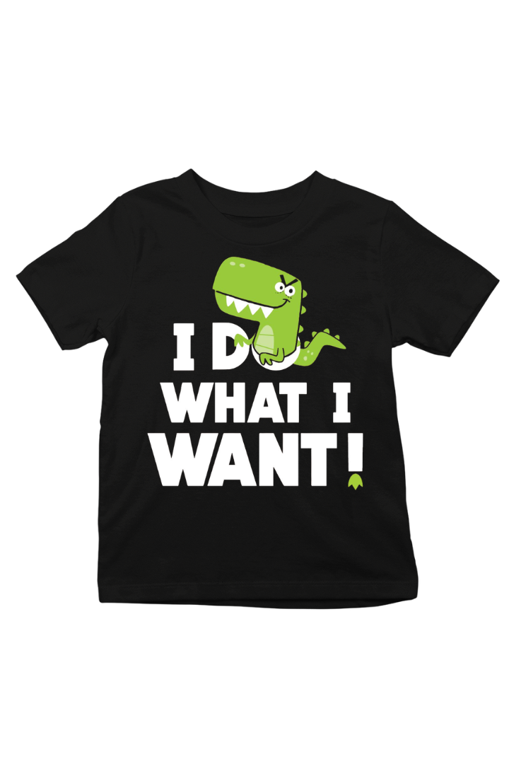 I Do What I Want Print Kids Unisex t-shirt