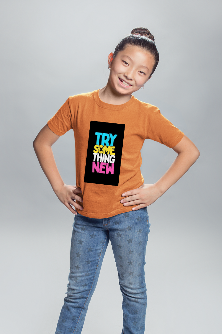 Try Something New Kids Unisex Regular t-shirt