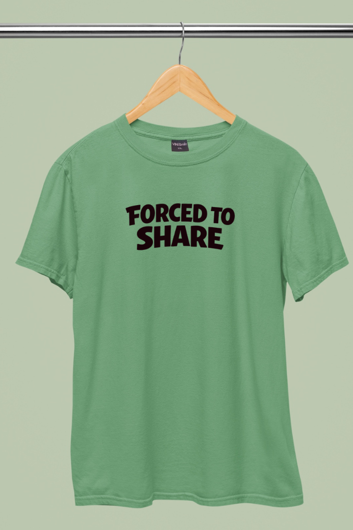 Sibling Theme Print Unisex Cotton T-shirt