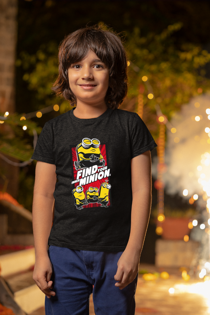 Find Minion Kids Unisex Regular t-shirt