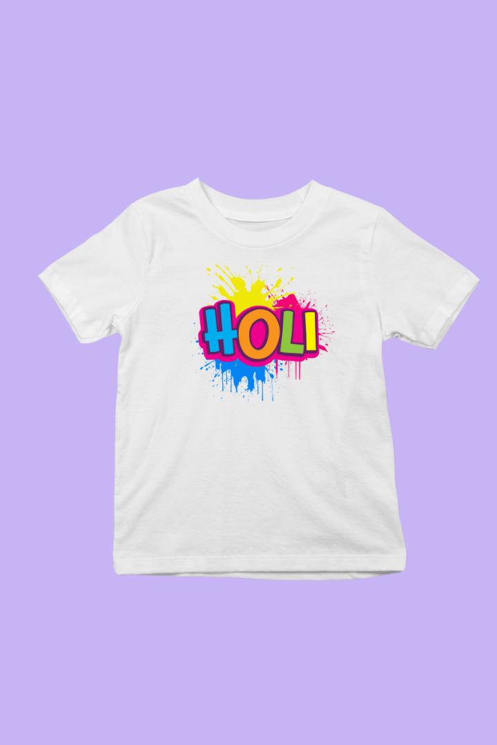 Holi- Kids Unisex Regular t-shirt