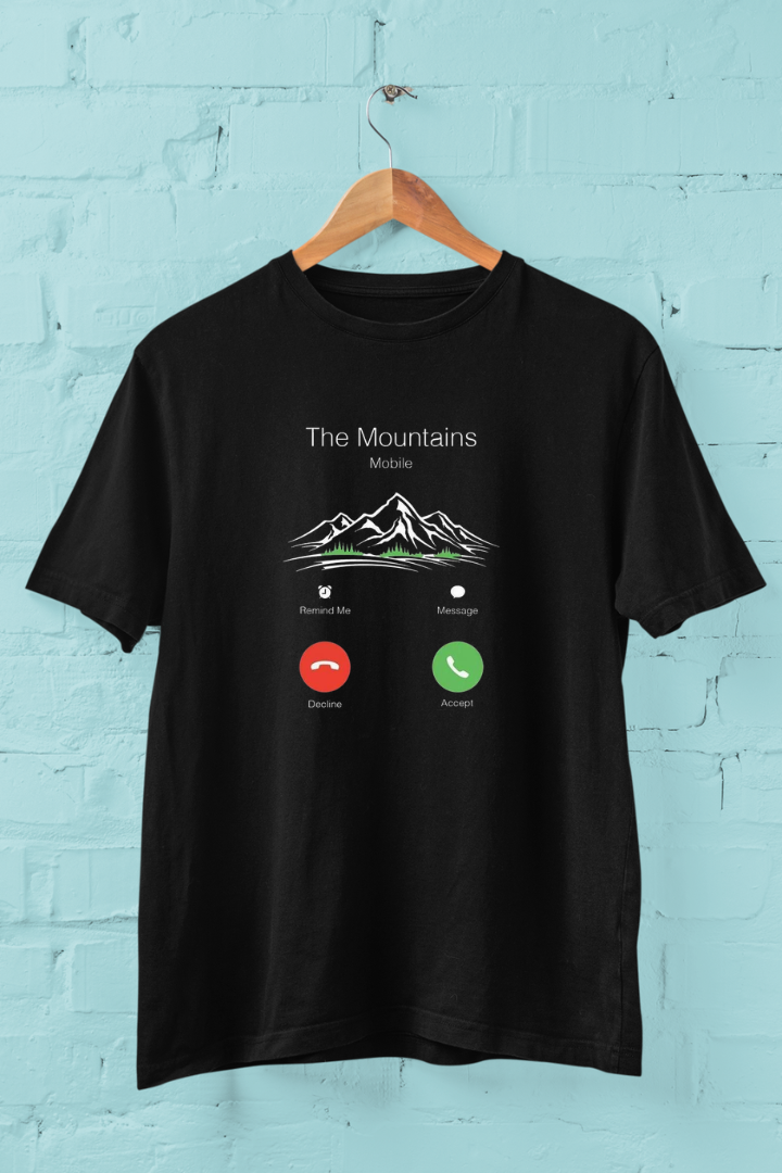 The Mountains Calling Unisex Cotton T-shirt