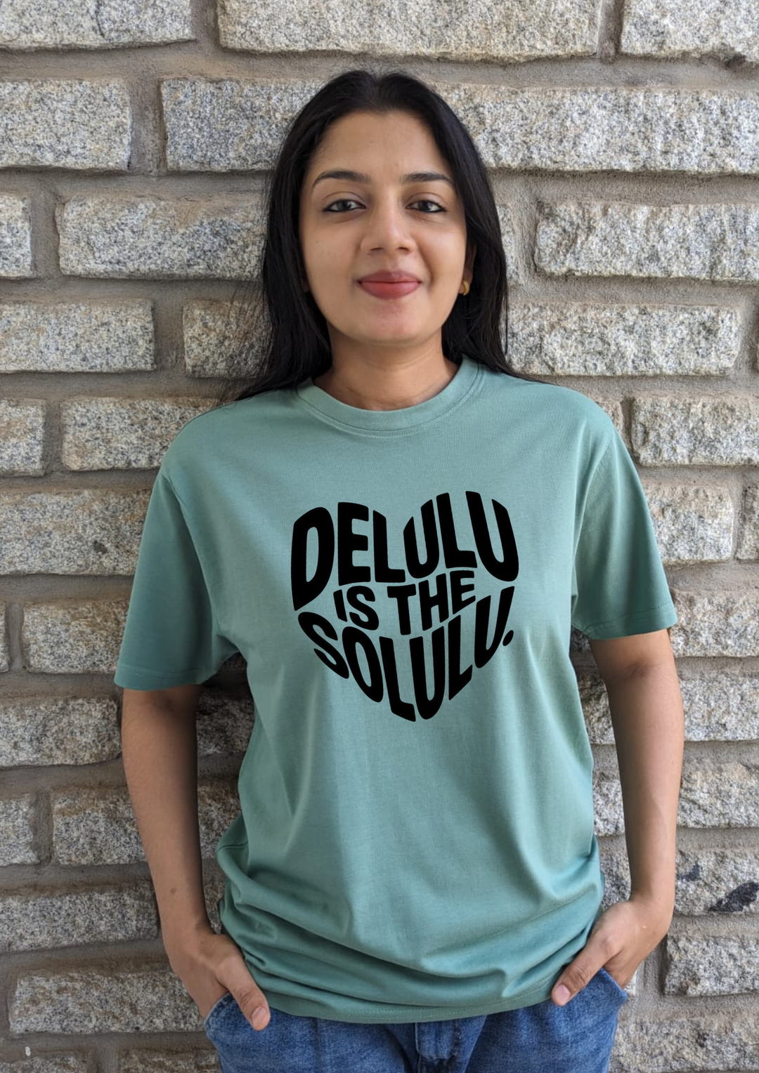 Delulu Is The Solulu Unisex Cotton T-shirt