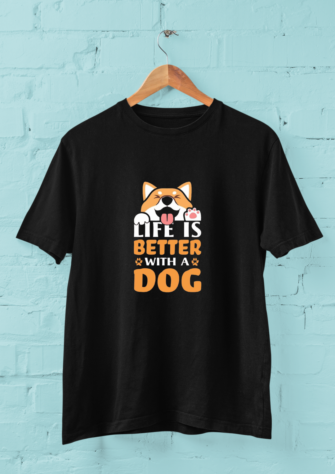 Life Is Better With A Dog Graphic Unisex T-shirt