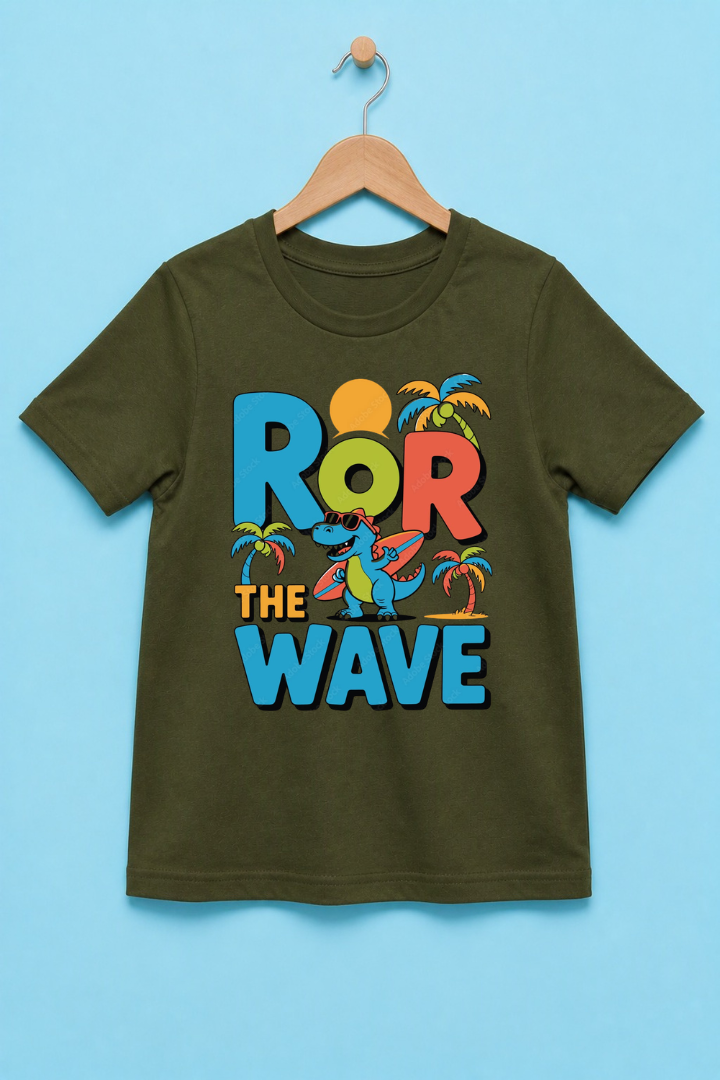 Ror The Wave Kids Unisex Fit t-shirt