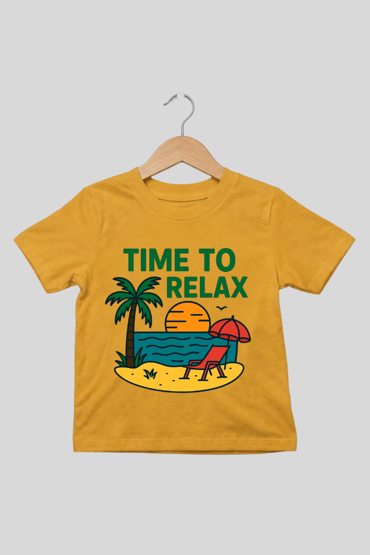 Tine To Relax Kids Unisex t-shirt