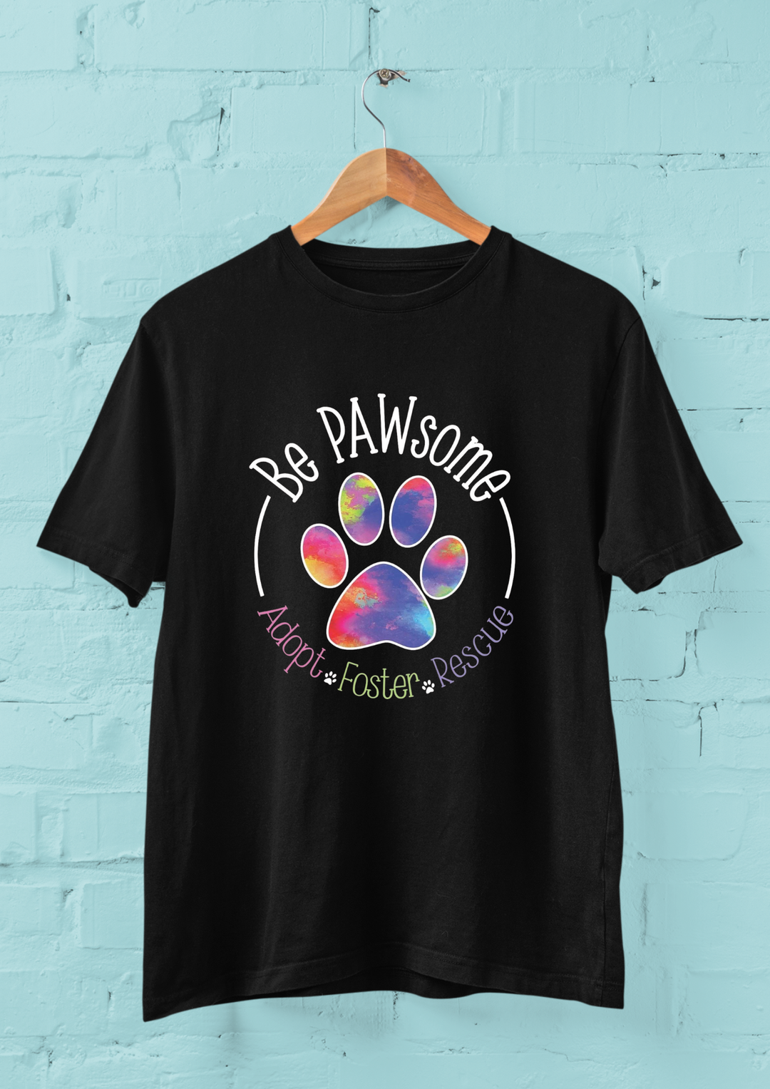 Be PAWsome Graphic Unisex T-shirt