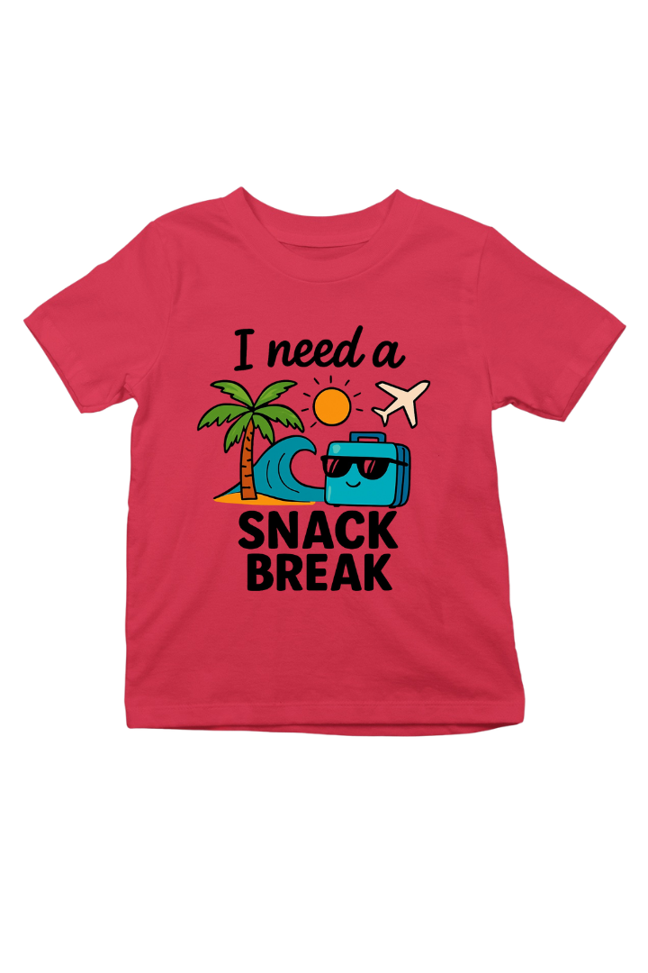 I Need A Snack Break Kids Unisex t-shirt