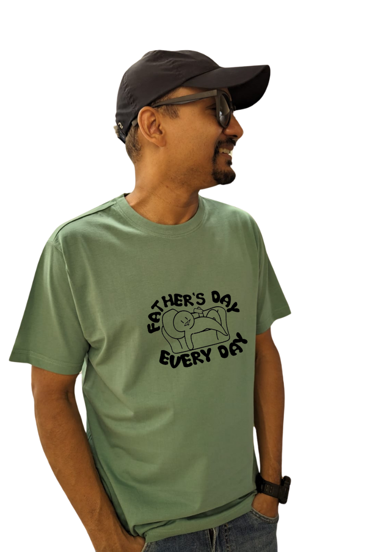 Father's Day Everyday- Men Regular T-shirt