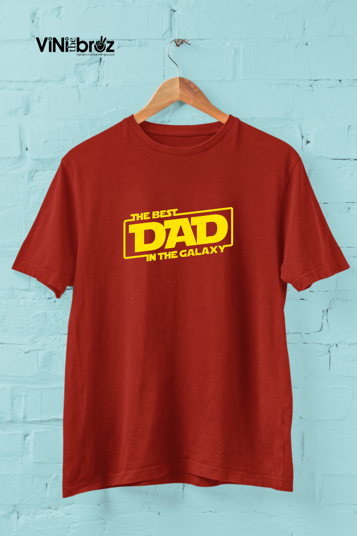 The Best DAD In The Galaxy Unisex Regular T-shirt