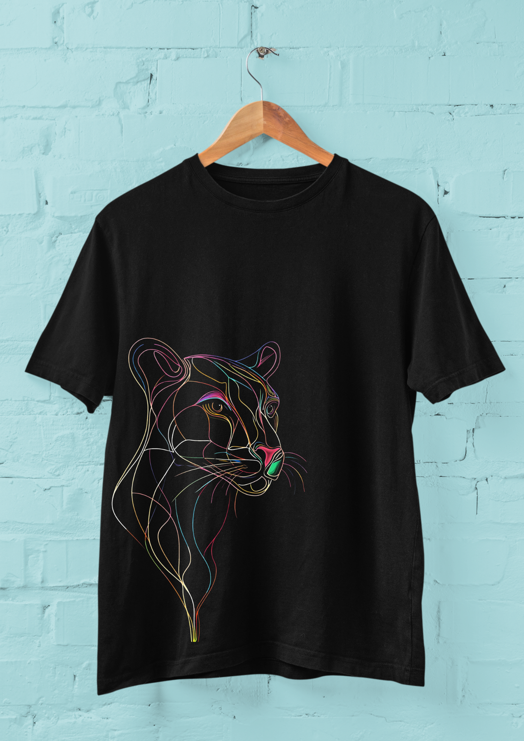 Panther Unisex Cotton T-shirt