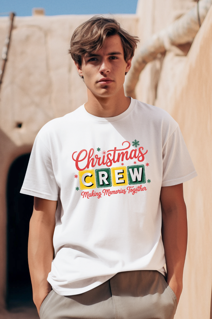 Christmas Crew Theme Unisex Regular Fit T-shirt