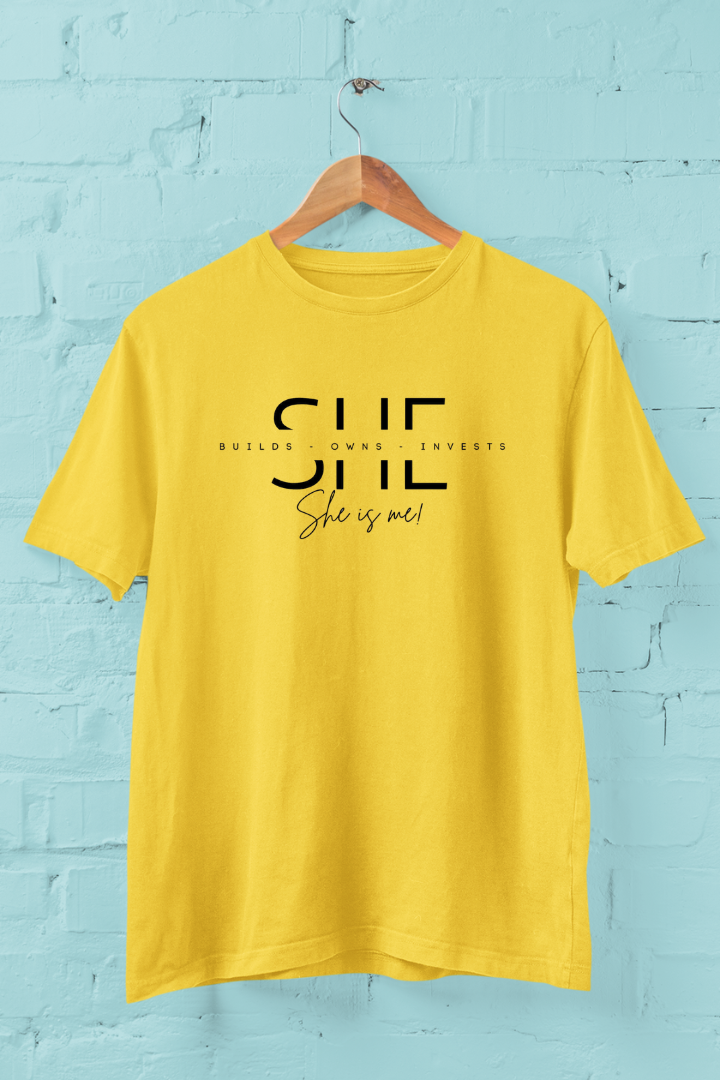She Is Me Cotton Unisex Tshirt