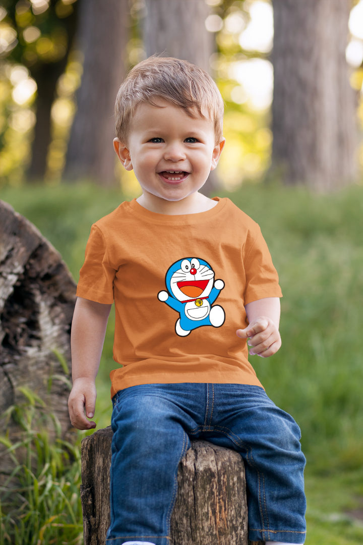 Doremon Kids Unisex Regular t-shirt