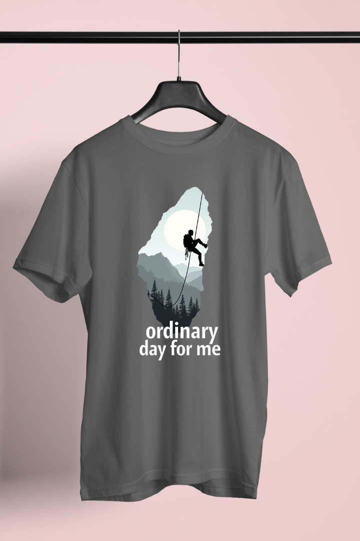 Ordinary Day For Me Chrome Unisex Cotton T-shirt