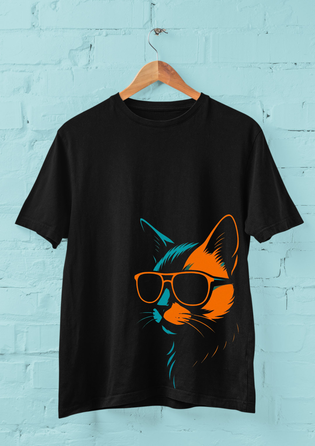 Black Cat Graphic Unisex  T-shirt