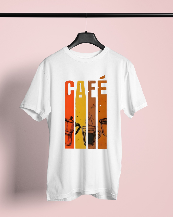 Cafe Graphic Unisex T-shirt