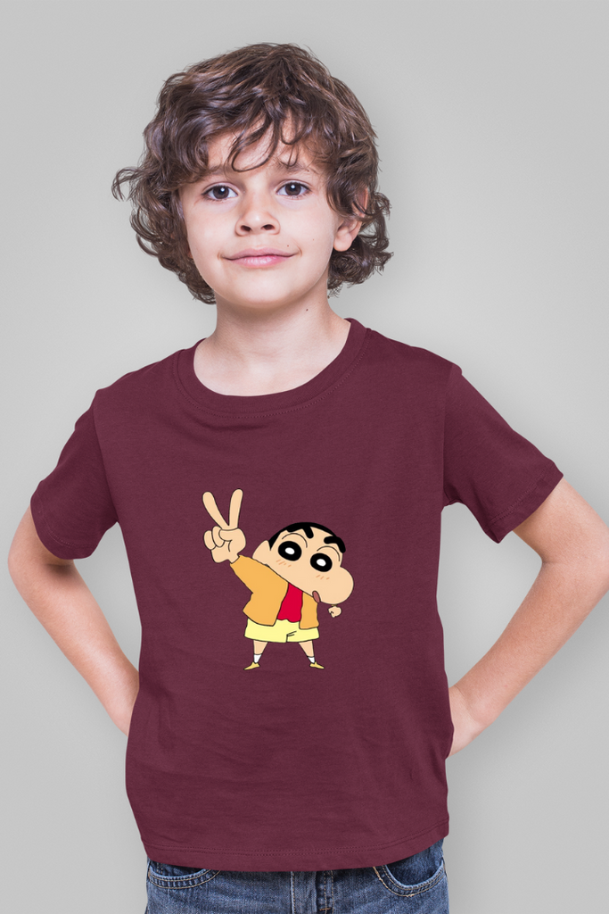 Shinchan- Kids Unisex Regular t-shirt – ViNiTheBroz