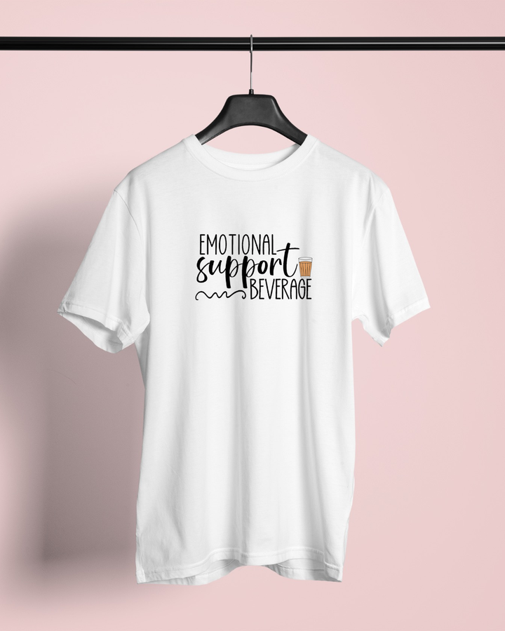 Emotional Support Beverage Graphic Unisex T-shirt
