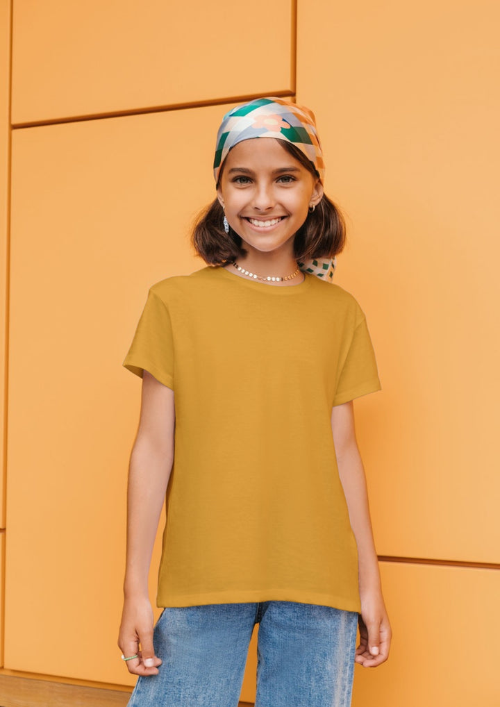 Pick Any 3 – Kids Solid Regular Cotton Tees