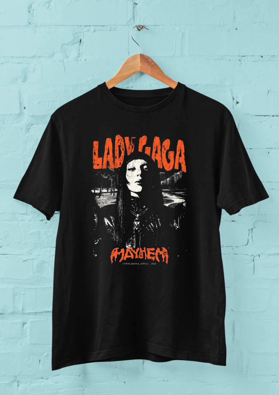 Lady Gaga Unisex Cotton Regular fit T-shirt
