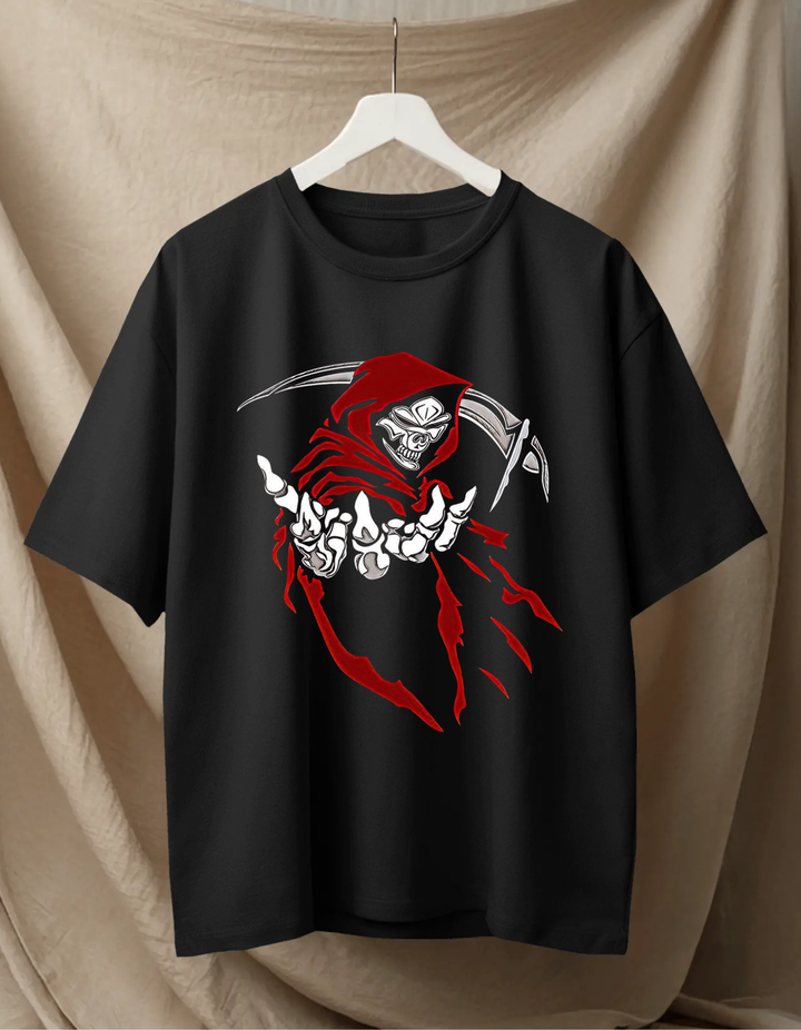 Killers Halloween Theme Back and Front Print Unisex Oversized Fit T-shirt