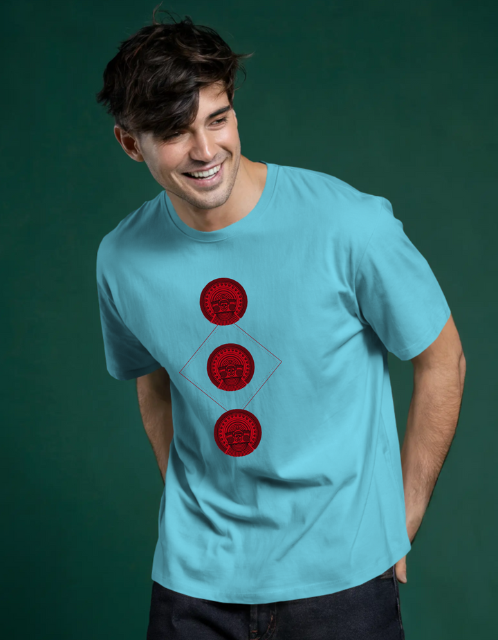 Theyyam Onam Theme Unisex Regular Fit T-shirt